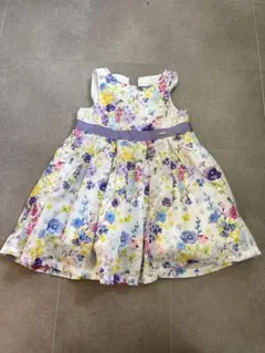 ANNA SUI mini flowerGarden柄ワンピ【日本製】のサムネイル