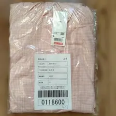 ユニクロ ポケッタブルUVカットパーカー ピンクチェック柄 長袖 Lサイズ