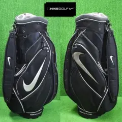 希少　ナイキ/NIKE キャディバッグ　黒/ブラック　ビッグスウォッシュ 希少 ナイキ/NIKE キャディバッグ 黒/ブラック ビッグスウォッシュ
