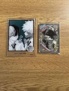 僕のヒーローアカデミア 箔入りアクリルカード 轟焦凍 荼毘 パブミラー