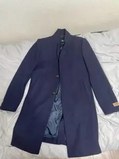 ZARA ネイビー チェスターコート ZARA ネイビー チェスターコート