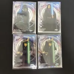 スターウォーズ Topps Chrome カード 4枚セット