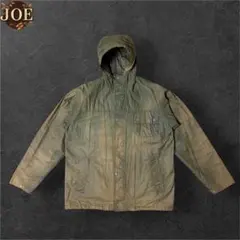 Barbourバブアーオイルドジャケット雰囲気系フード付オリーブMヴィンテージ