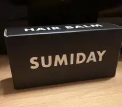 【新品未使用】SUMIDAY HAIR BALM スミデイ ヘアバーム ブラックのサムネイル