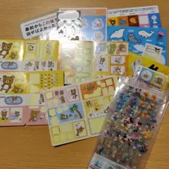 シール　まとめ売り　中古　色々　リラックマ　動物