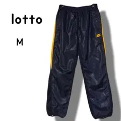 lotto ピステパンツ M ネイビー　イエロー　野球　サッカー　スポーツ