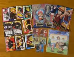 ONE PIECE　ステッカー・色紙・メタリックシート　まとめ売り
