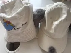 プーさん バケハ スヌーピー キャップ ディズニー ユニバ