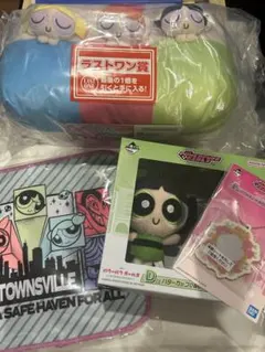 パワーパフガールズ1番くじ　4点セット☆ラストワン賞も！
