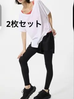 UNIQLO エアリズム レギンス　10分丈　2枚セット