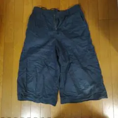 ネイビー コットン パンツUNIQLO