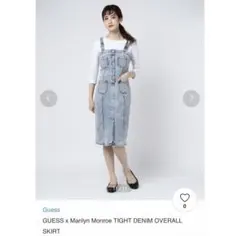 ゲス　ランウェイで着用　即完売品　デニム キャミワンピースのサムネイル