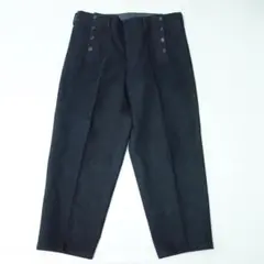 1194美品 90s ワイズフォーメン ウールセーラーパンツ 黒 Mのサムネイル