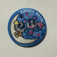 ナルミヤキャラクターズ 刺繍缶バッジ ナルミヤ エンジェルブルー