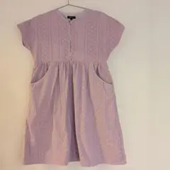 BEAMS mini ワンピース ラベンダー150cm