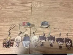 名探偵コナン　アクリルストラップ6個セットとマスキングテープ