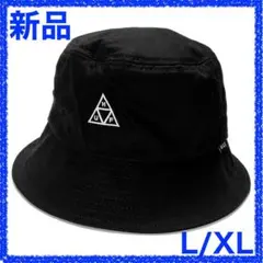 HUF ハフトリプルトライアングルロゴバケットハット ブラック hf35のサムネイル