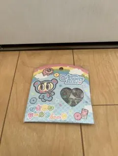 エンジェルブルー おはじきシール 15個入り