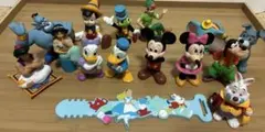 ディズニーキャラクター フィギュア14体セット➕ディズニー1番くじのセット