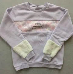 140cm裏起毛トレーナー