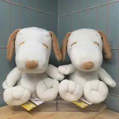 スヌーピー ぬいぐるみブランケット 2個セット 未使用