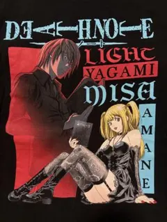 【海外公式】DEATH NOTE デスノート　夜神月　ミサミサ　Tシャツ　XL