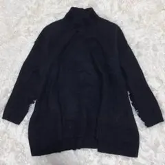 plaisir du sabbatum ニット アンゴラ混　セーター　ハイネック