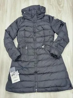 モンクレール　MONCLER　ダウンコート　ブラック　ロング サイズ02