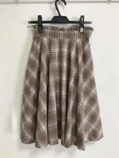 ロディスポット　バックリュバンプリーツミディスカートのサムネイル