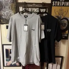 商品名】 Schott プリントTシャツ ライダース風 ブラック サイズS 