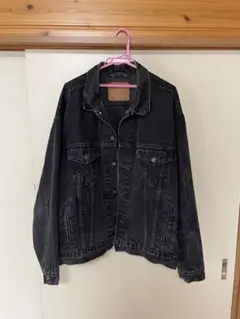 Levi's ブラック デニムジャケット XL 70507 4159 90s