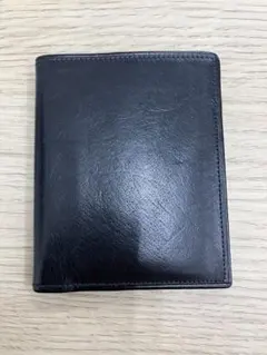 COACH レザー製 二つ折り財布 黒