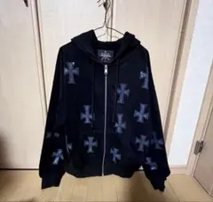 UNKNOWN X HCW Rhinestone HoodieコラボL - メルカリ