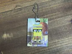 スポンジボブ メガネ キーホルダー