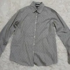 （LANDS' END）長袖シャツグレー系（M）のサムネイル