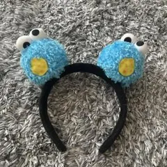 クッキーモンスター カチューシャ 青