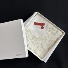 blooming 刺繍入りハンカチ アイボリーのサムネイル