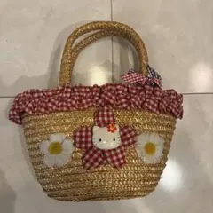 タマオワールド カラフルぽんぽんカゴバッグ - メルカリ