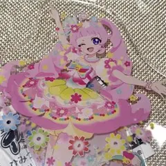 ひみつのアイプリ　青空ひまり　アクリルスタンド　フラワーバズリウム　ナムコ限定