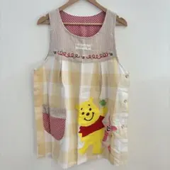 プーさん　エプロン　保育士