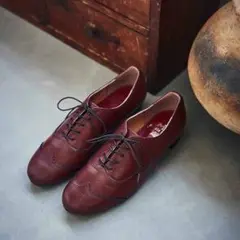 フェリシモ ナガタシューズ nagata shose レースアップシューズ