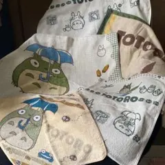 となりのトトロ　バスタオル✖️③フェィスタオル✖️①ウォッシュタオル①セット