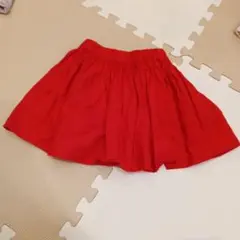 ビスコ様専用☆赤キュロットスカート Mサイズ