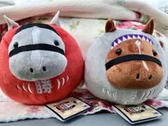 だるまぬいぐるみ　2体　ゴールドシップ　ドウデュース　サラブレッドコレクション