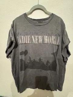 Plage ロゴプリント Tシャツ チャコールグレーのサムネイル