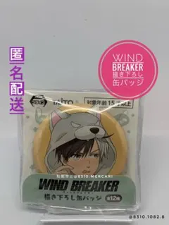 WIND BREAKER ウィンドブレイカー 描き下ろし缶バッジ 桜遥