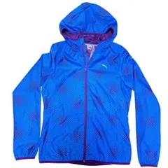 Puma プーマドット柄 フード付きジャケット Mサイズ