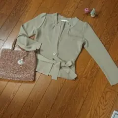 ナチュラルビューティー☆ニットジャケット