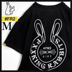 FR2 XLARGE 刺繍ロゴ ラビットtシャツ XL 黒 コラボ - メルカリ