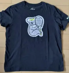 NIKE テニスTシャツ　ブラック　Lサイズ